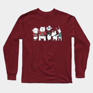 Christmas party Graphic Tee Long Sleeve T-Shirt